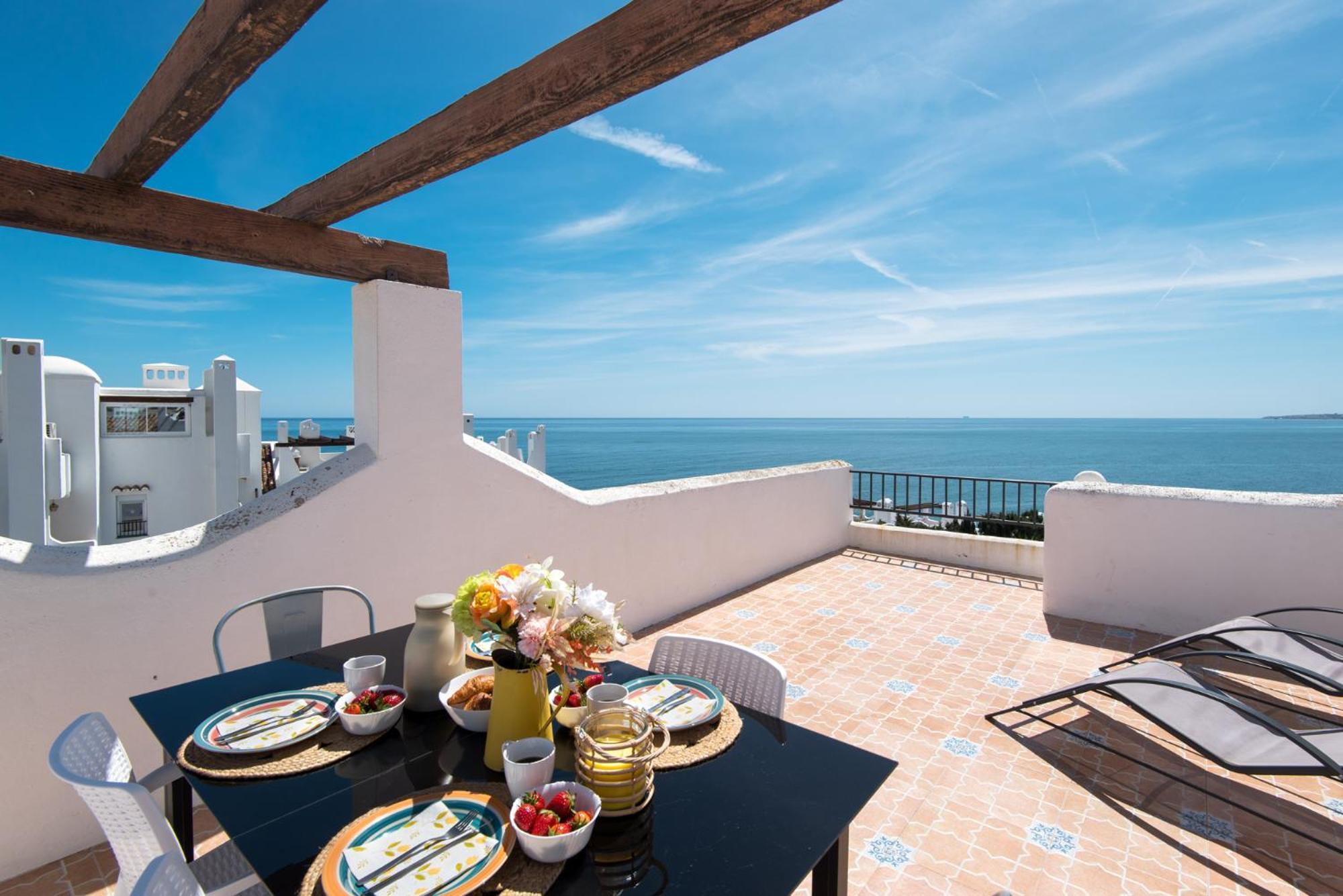 Coral Island Mediterranean Duplex Penthouse Benalmádena Eksteriør billede