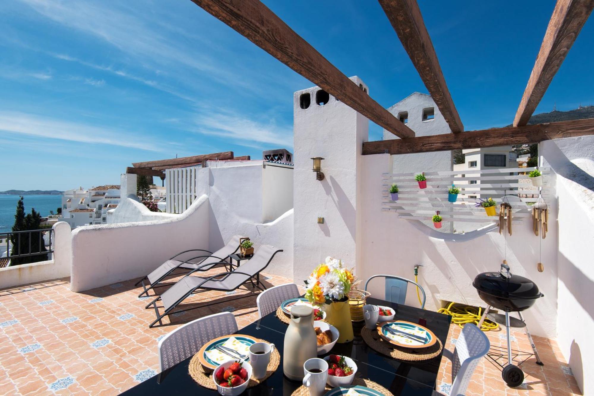 Coral Island Mediterranean Duplex Penthouse Benalmádena Eksteriør billede