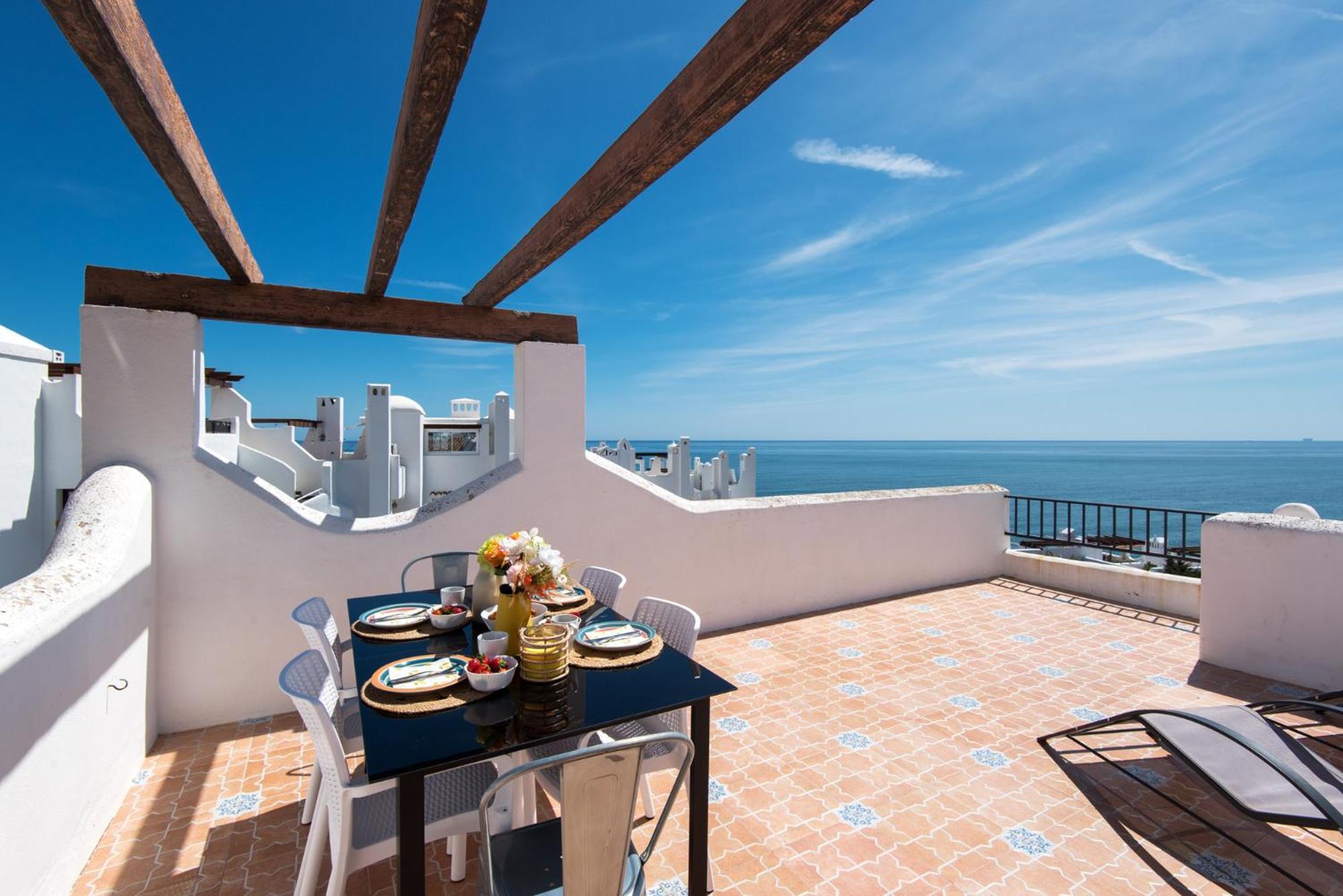 Coral Island Mediterranean Duplex Penthouse Benalmádena Eksteriør billede